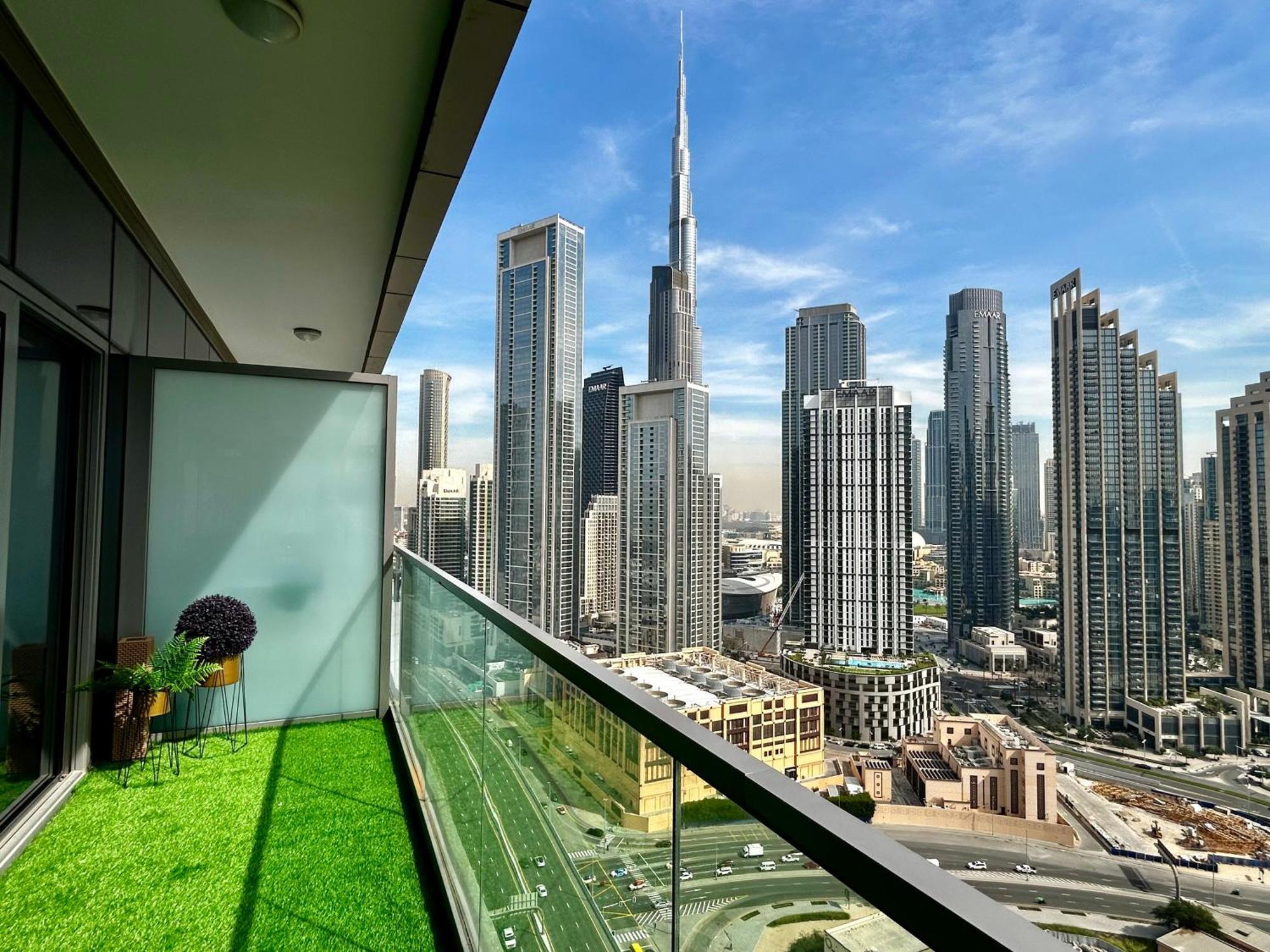 Burj Khalifa Views 2Br With Infinity Pool Downtown Apartment Dubai Bagian luar foto