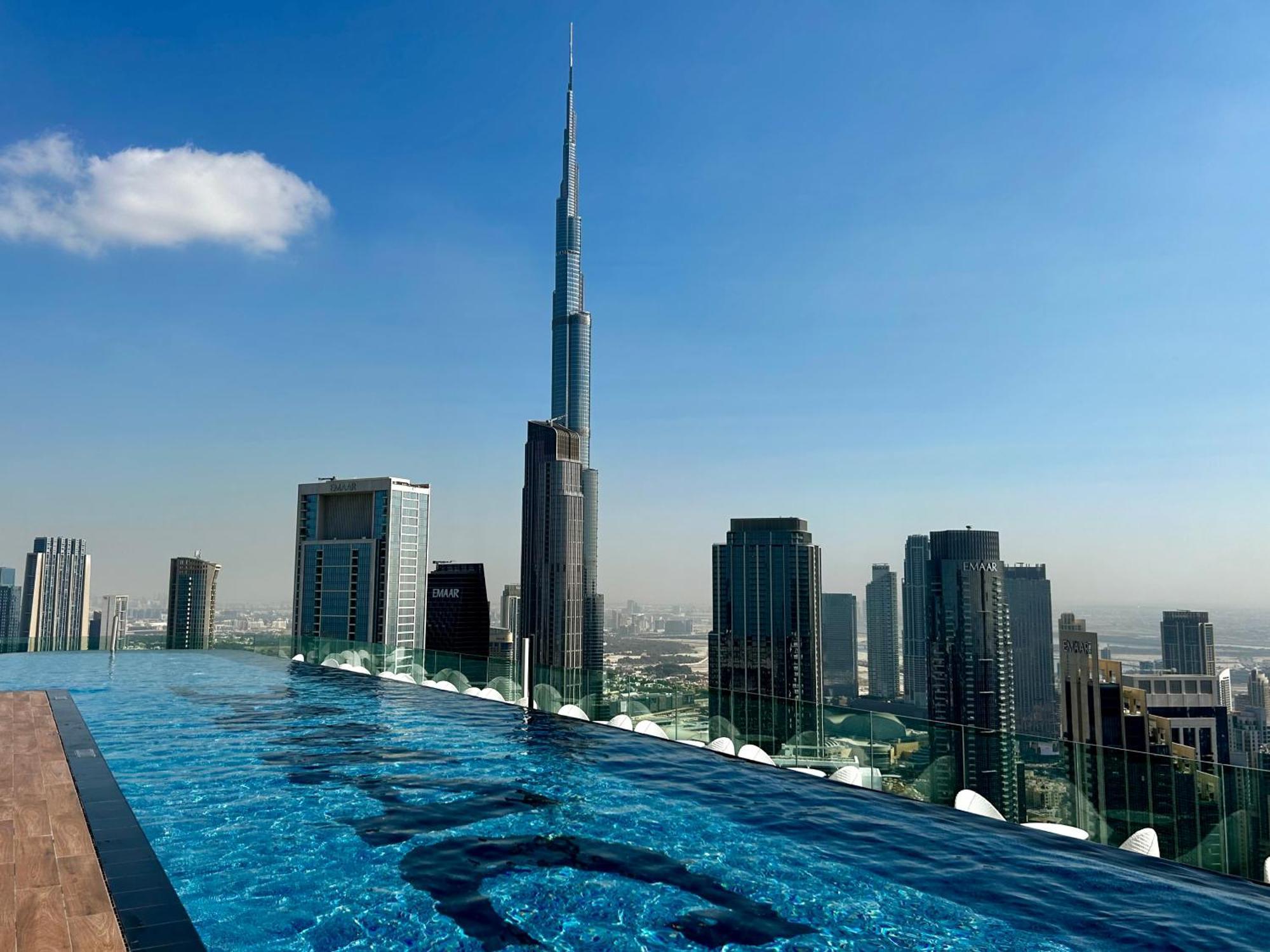 Burj Khalifa Views 2Br With Infinity Pool Downtown Apartment Dubai Bagian luar foto
