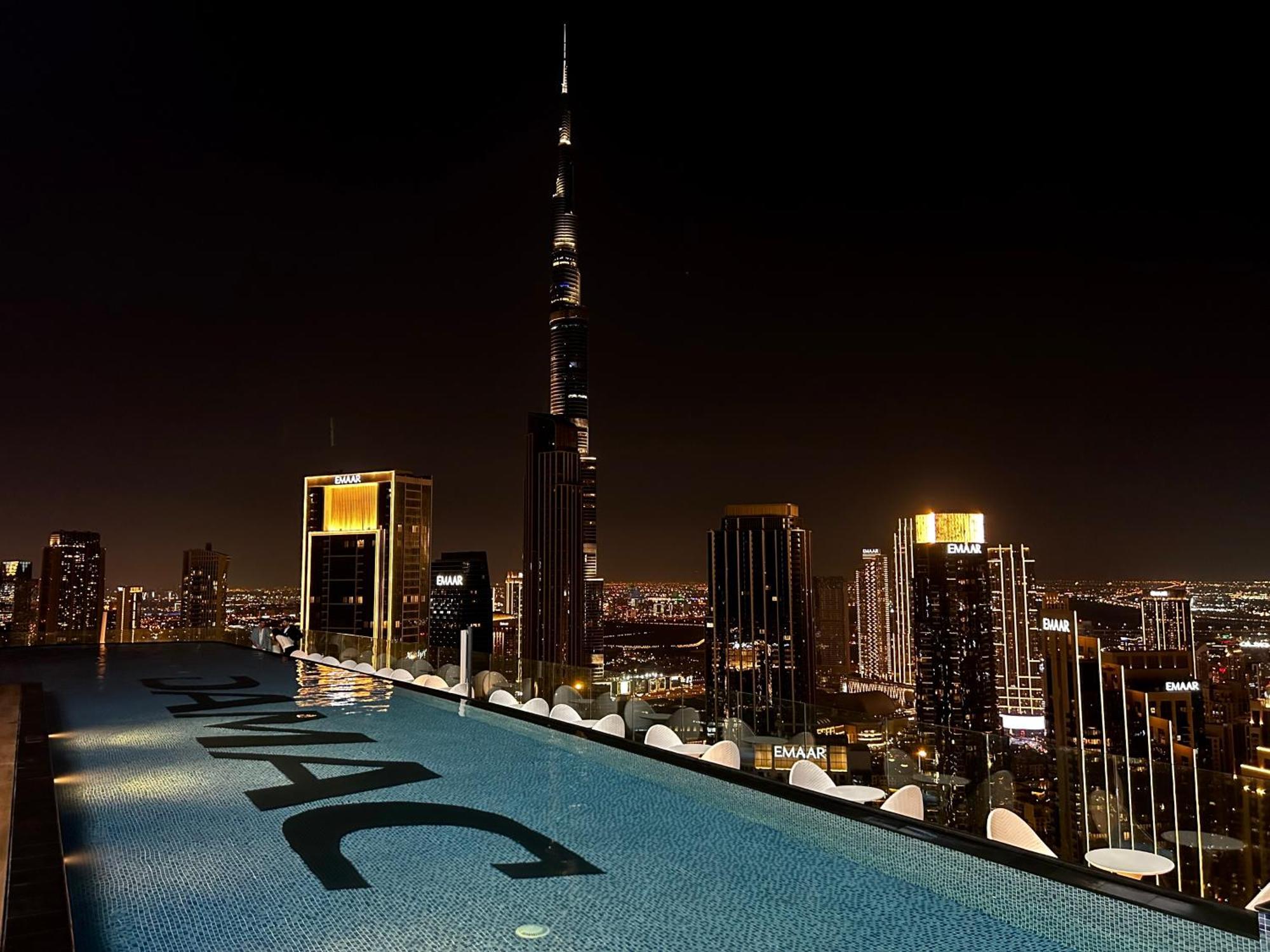Burj Khalifa Views 2Br With Infinity Pool Downtown Apartment Dubai Bagian luar foto