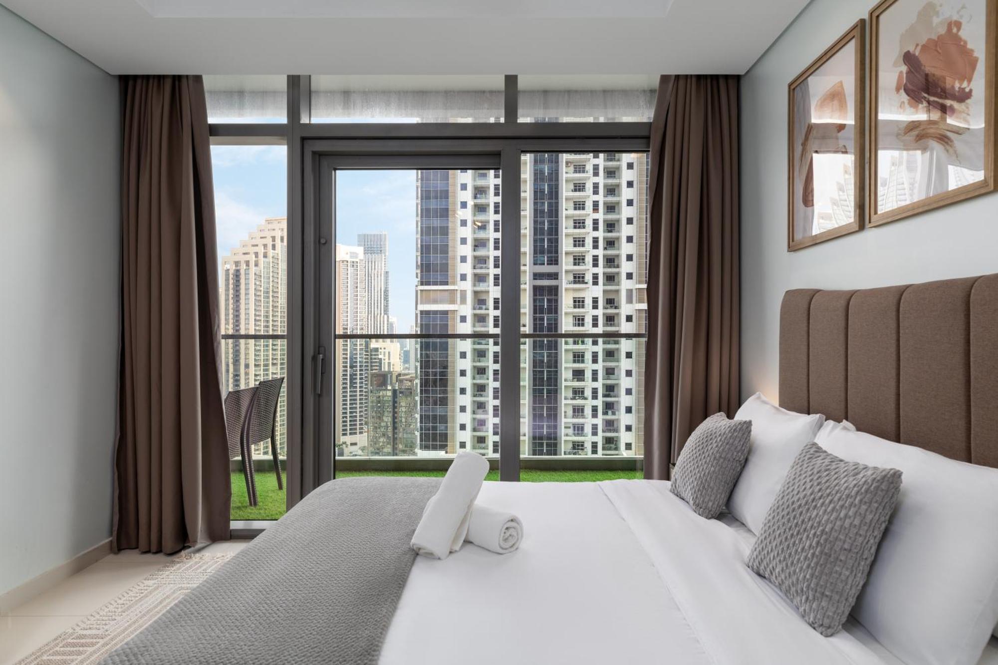 Burj Khalifa Views 2Br With Infinity Pool Downtown Apartment Dubai Bagian luar foto