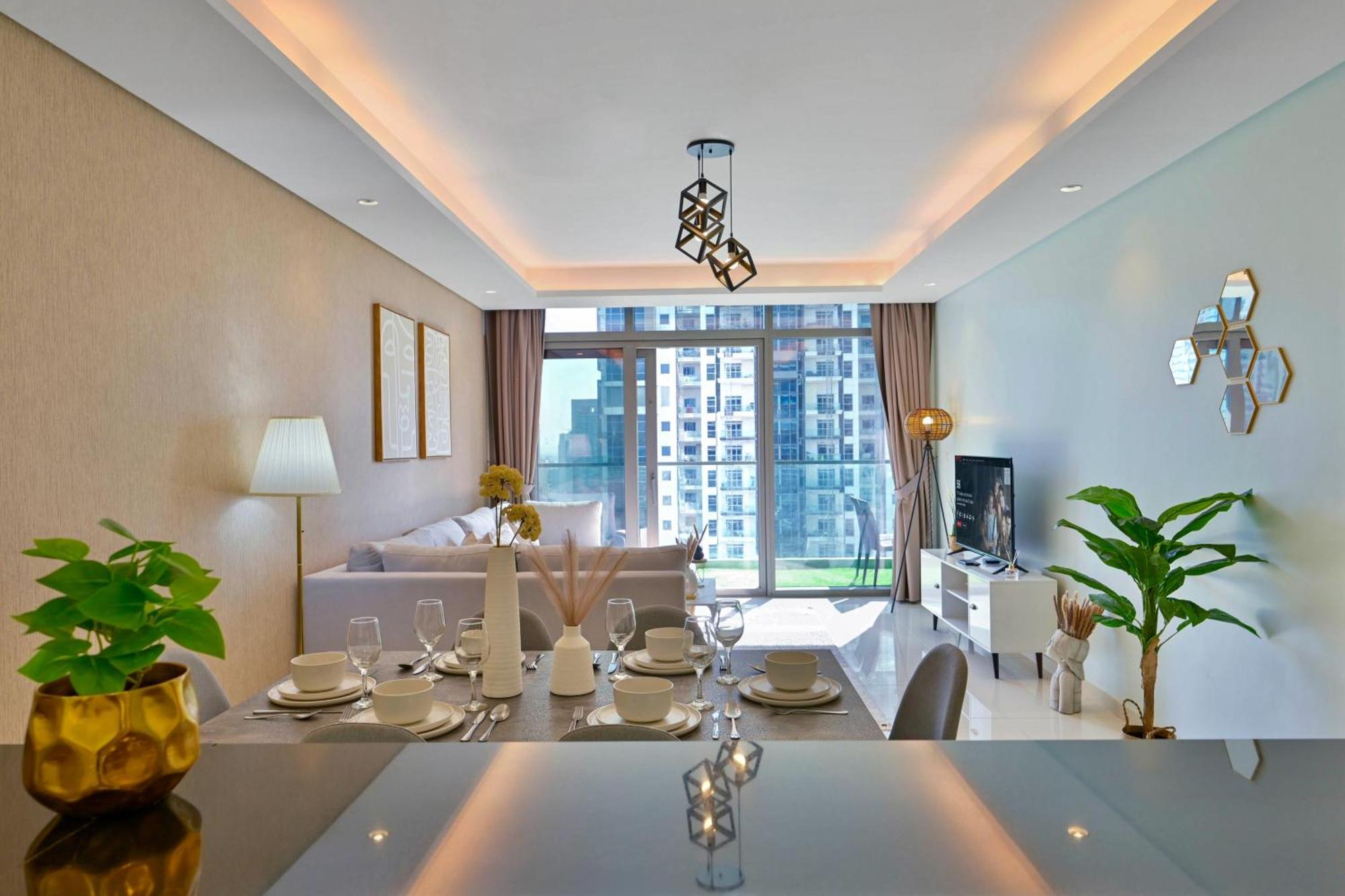 Burj Khalifa Views 2Br With Infinity Pool Downtown Apartment Dubai Bagian luar foto